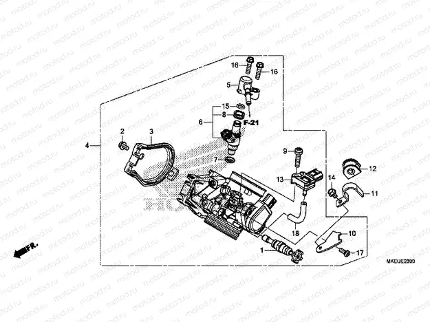 E-23 THROTTLE BODY