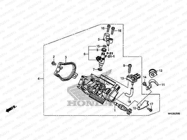 E-23 THROTTLE BODY