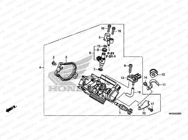 E-23 THROTTLE BODY