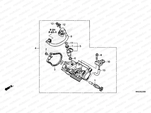 E-23 THROTTLE BODY