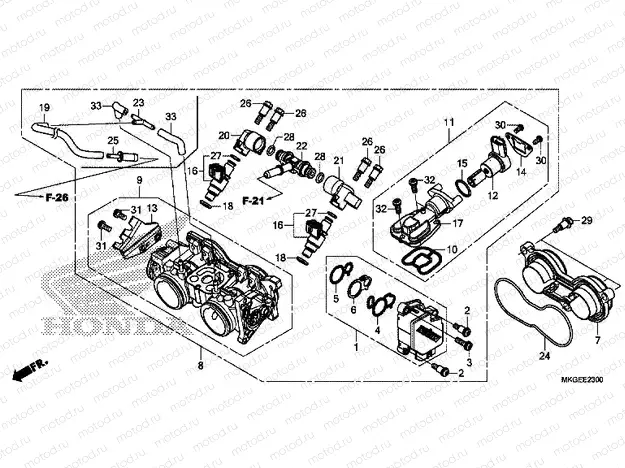 E-23 THROTTLE BODY