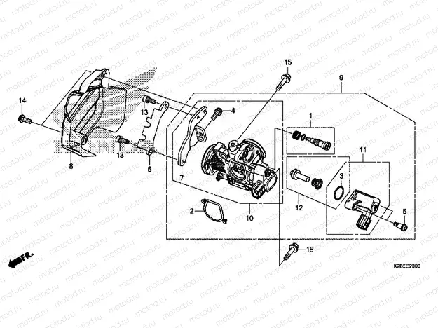 E-23 THROTTLE BODY