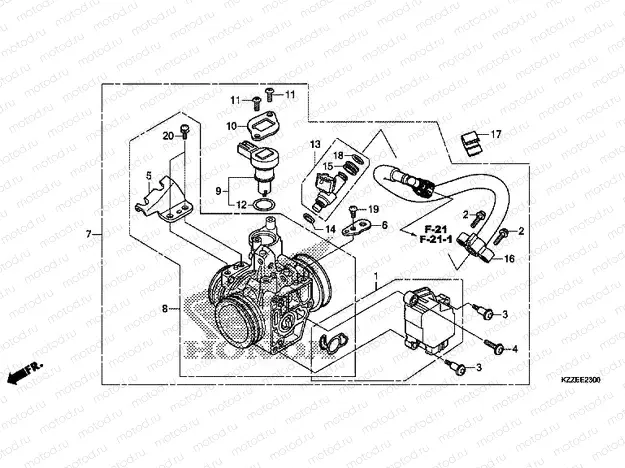 E-23 THROTTLE BODY