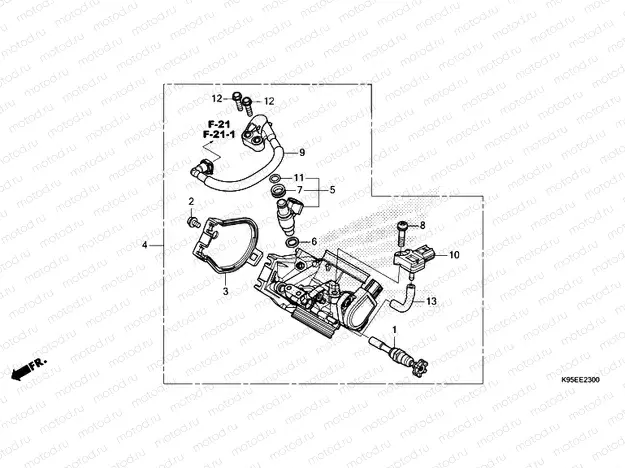 E-23 THROTTLE BODY