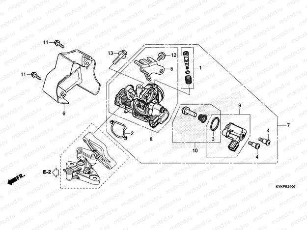 E-24 THROTTLE BODY