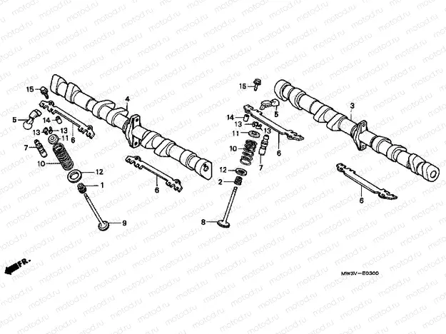 E-3 CAMSHAFT