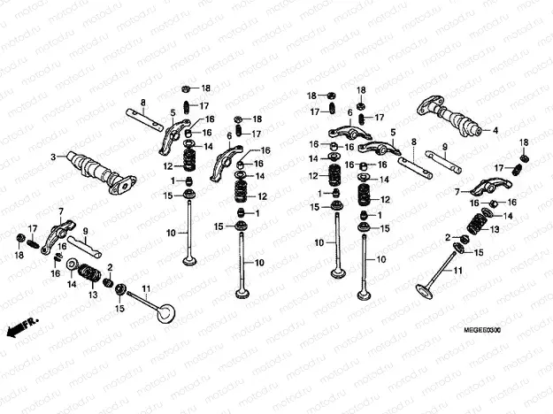 E-3 CAMSHAFT