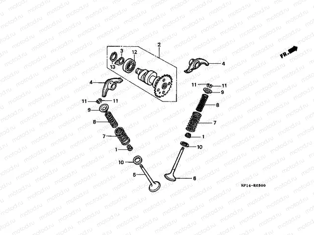 E-3 CAMSHAFT