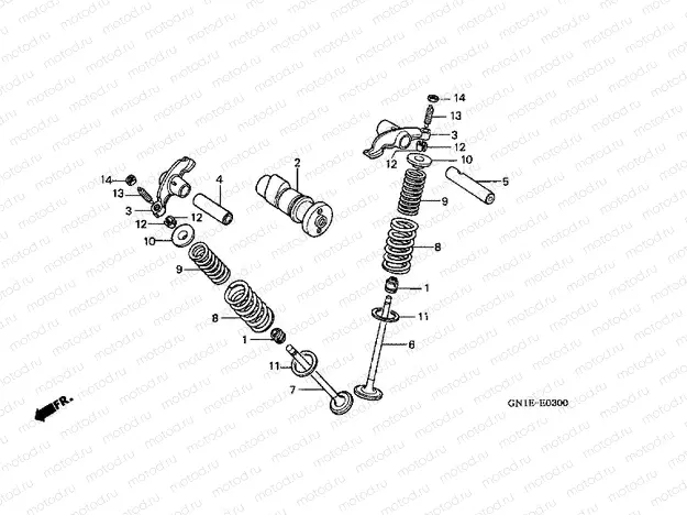 E-3 CAMSHAFT
