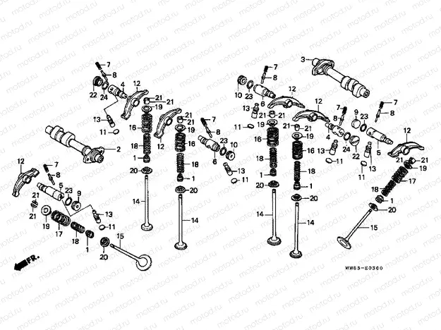 E-3 CAMSHAFT / VALVE