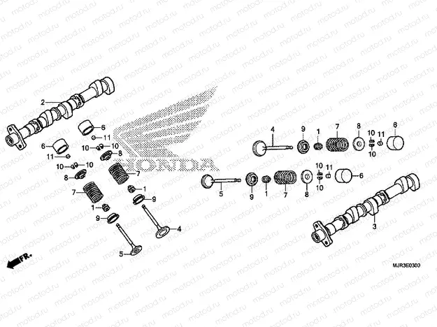 E-3 CAMSHAFT / VALVE