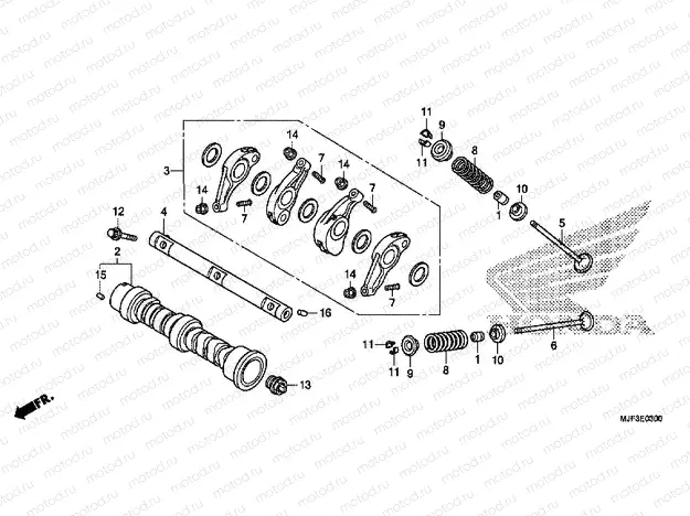 E-3 CAMSHAFT / VALVE