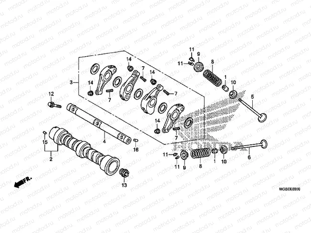 E-3 CAMSHAFT / VALVE