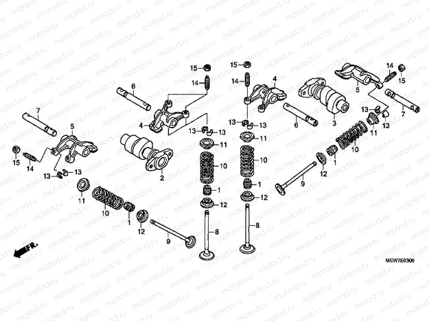 E-3 CAMSHAFT / VALVE