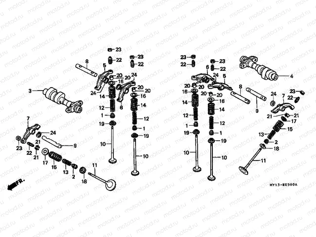 E-3 CAMSHAFT / VALVE