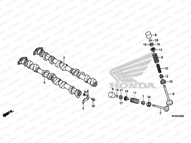 E-3 CAMSHAFT / VALVE