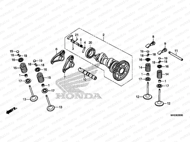 E-3 CAMSHAFT / VALVE