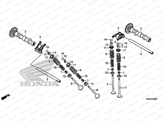 E-3 CAMSHAFT / VALVE