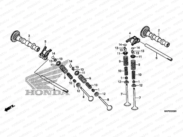E-3 CAMSHAFT / VALVE
