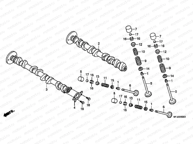 E-3 CAMSHAFT / VALVE