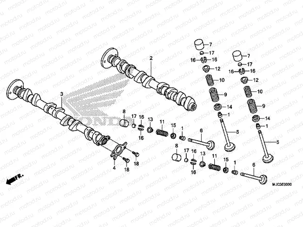 E-3 CAMSHAFT / VALVE