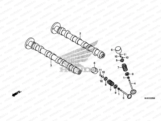 E-3 CAMSHAFT / VALVE