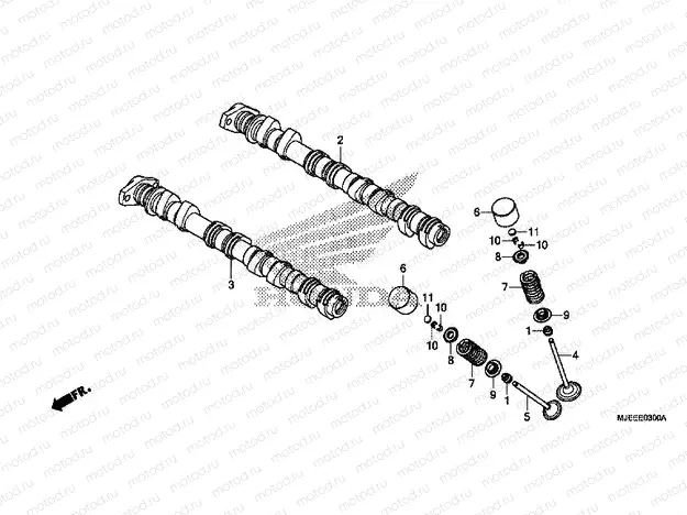 E-3 CAMSHAFT / VALVE