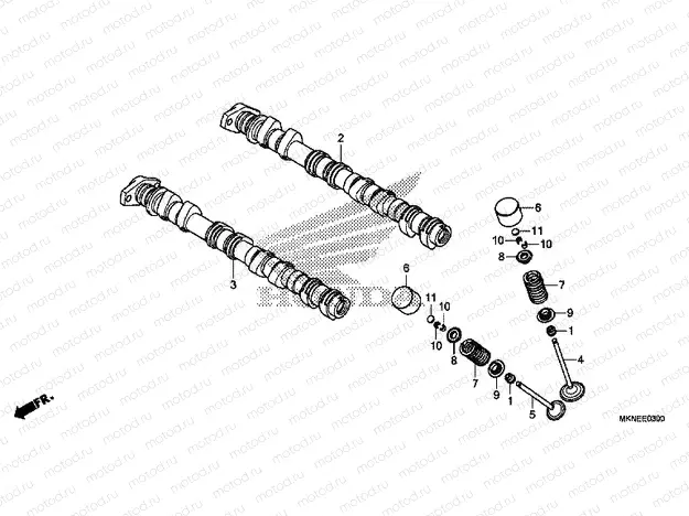 E-3 CAMSHAFT / VALVE