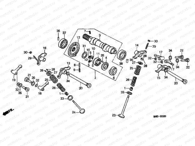 E-3 CAMSHAFT / VALVE