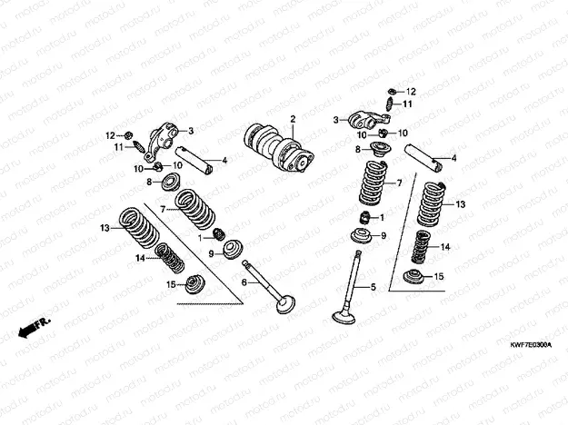 E-3 CAMSHAFT / VALVE