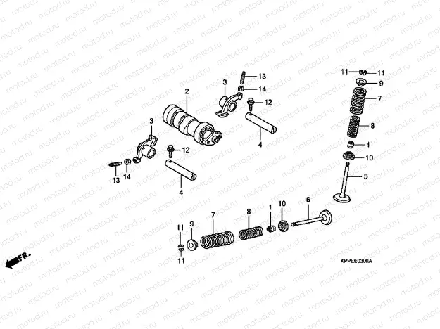 E-3 CAMSHAFT / VALVE