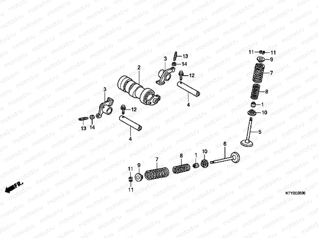 E-3 CAMSHAFT / VALVE