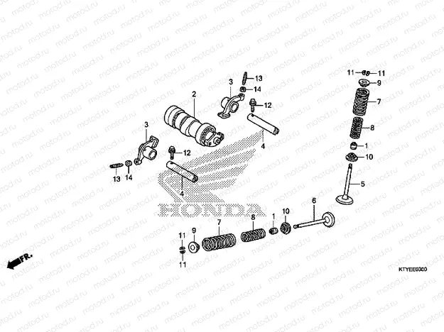 E-3 CAMSHAFT / VALVE