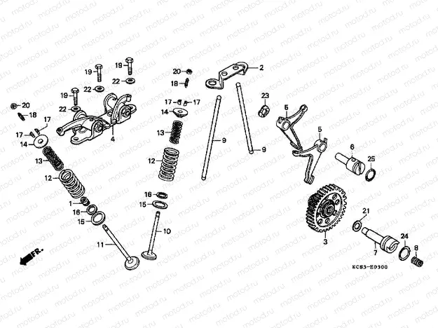 E-3 CAMSHAFT / VALVE