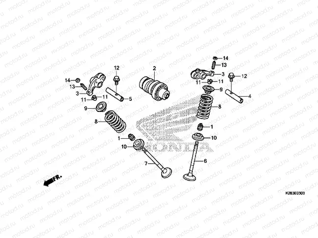 E-3 CAMSHAFT / VALVE