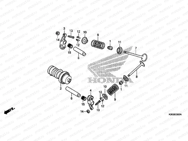 E-3 CAMSHAFT / VALVE