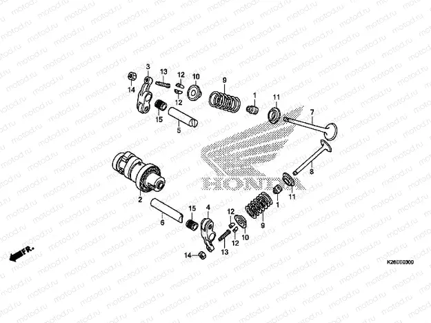 E-3 CAMSHAFT / VALVE