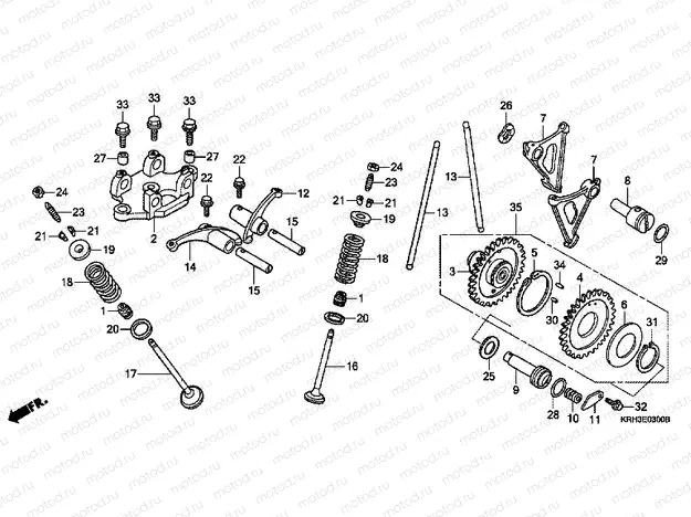 E-3 CAMSHAFT / VALVE