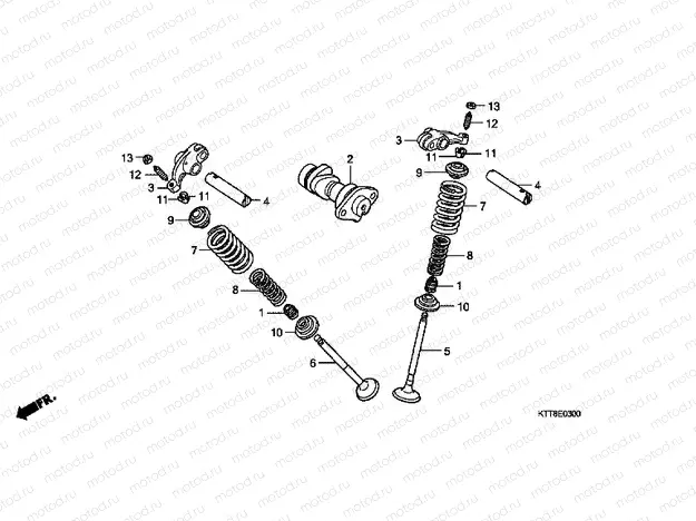 E-3 CAMSHAFT / VALVE