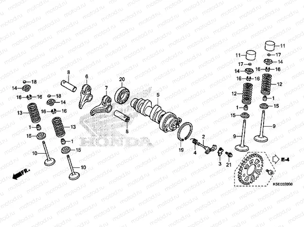 E-3 CAMSHAFT / VALVE