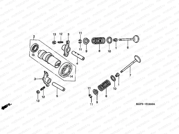 E-3 CAMSHAFT / VALVE