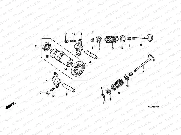 E-3 CAMSHAFT / VALVE