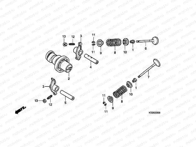 E-3 CAMSHAFT / VALVE