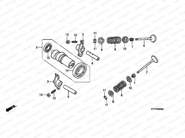 E-3 CAMSHAFT / VALVE