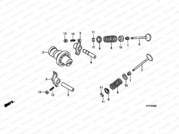 E-3 CAMSHAFT / VALVE