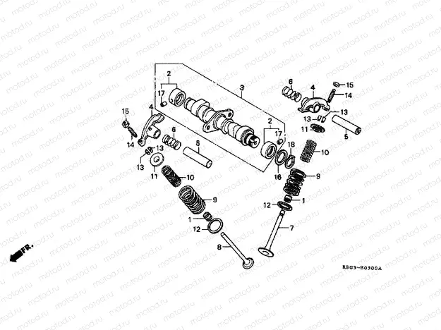 E-3 CAMSHAFT / VALVE