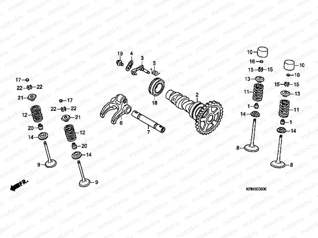 E-3 CAMSHAFT / VALVE