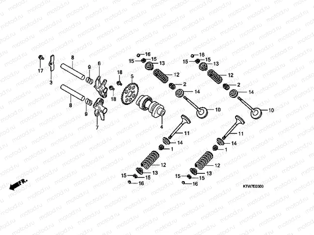 E-3 CAMSHAFT / VALVE
