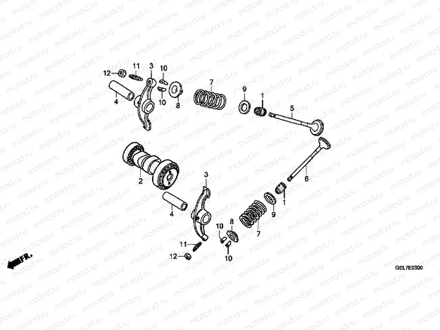 E-3 CAMSHAFT / VALVE