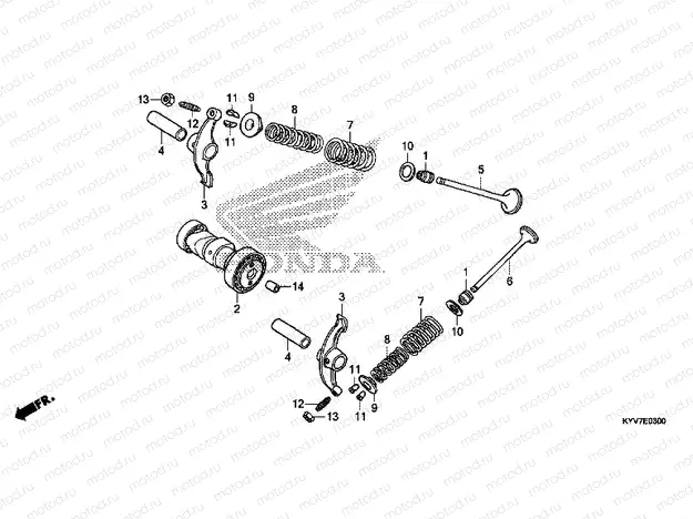 E-3 CAMSHAFT / VALVE